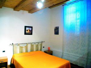 Postel nebo postele na pokoji v ubytování Sea view apartment in Scilla - 120 sqm, air conditioning