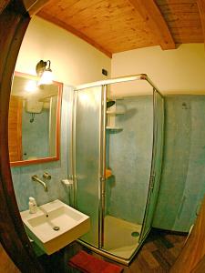 Koupelna v ubytování Sea view apartment in Scilla - 120 sqm, air conditioning + 14 fotografií