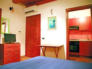 Kuchyň nebo kuchyňský kout v ubytování Sea view apartment in Scilla - 120 sqm, air conditioning