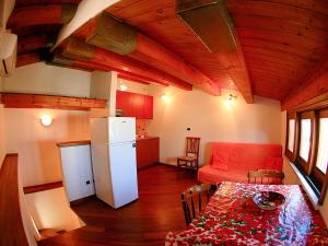 Kuchyň nebo kuchyňský kout v ubytování Sea view apartment in Scilla - 120 sqm, air conditioning