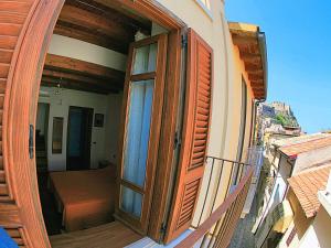 Balkón nebo terasa v ubytování Sea view apartment in Scilla - 120 sqm, air conditioning