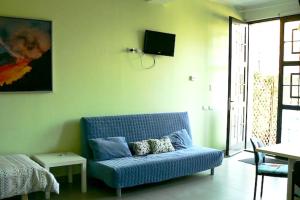 พื้นที่นั่งเล่นของ 2 bedrooms apartement with wifi at Nicolosi