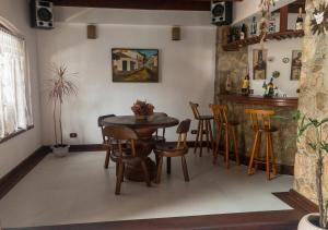 Restaurace v ubytování Casarão Paraty