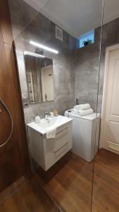 Kúpeľňa v ubytovaní Apartament na Błoniach