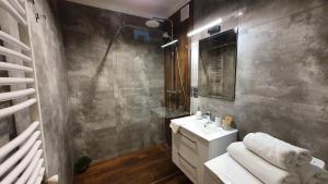 Kúpeľňa v ubytovaní Apartament na Błoniach