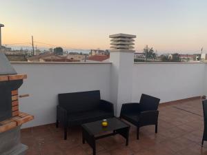 Balkón nebo terasa v ubytování LA TERRASSETA