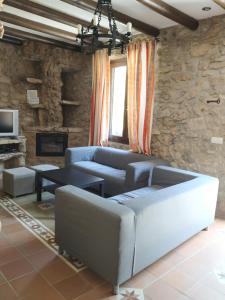 Posezení v ubytování Casa Rural Cortijo Pesquera