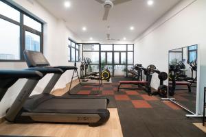 Γυμναστήριο ή/και όργανα γυμναστικής στο Bao Hung Hotel & Apartment - Tran Thai Tong