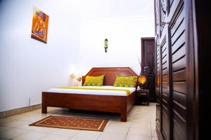 Postel nebo postele na pokoji v ubytování Cypa Hotel