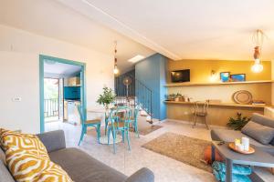 Køkken eller tekøkken på Casa Cala Luna