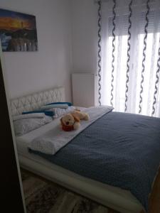 Postel nebo postele na pokoji v ubytování Omega