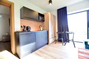Kuchyňa alebo kuchynka v ubytovaní Apartamenty Minimal House
