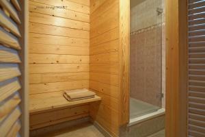 Koupelna v ubytování ferme st martin