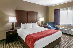 Postel nebo postele na pokoji v ubytování Comfort Inn Fort Collins North