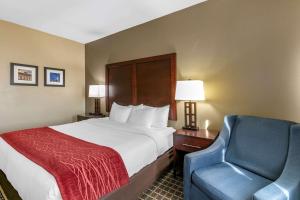 Postel nebo postele na pokoji v ubytování Comfort Inn Fort Collins North