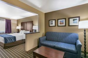Postel nebo postele na pokoji v ubytování Comfort Inn Fort Collins North