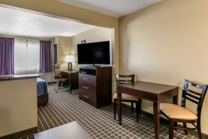 TV a/nebo společenská místnost v ubytování Comfort Inn Fort Collins North