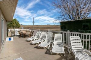 Balkón nebo terasa v ubytování Comfort Inn Fort Collins North