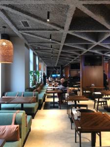 Istumisnurk majutusasutuses Baza Smart Hotel