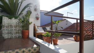Balkón nebo terasa v ubytování Casa Volta do Mar