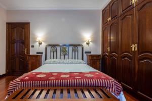 Łóżko lub łóżka w pokoju w obiekcie Hotel - Casa de Turismo Rural Dugium