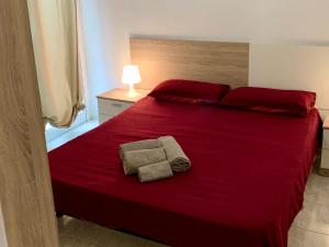 Łóżko lub łóżka w pokoju w obiekcie Casa Monny Fuerteventura Holiday Wi-Fi