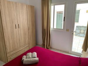 Łóżko lub łóżka w pokoju w obiekcie Casa Monny Fuerteventura Holiday Wi-Fi