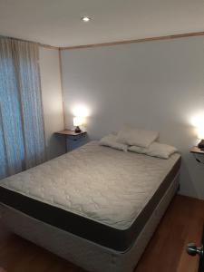 Postel nebo postele na pokoji v ubytování Cabaña Horcon