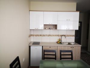 Kuchyň nebo kuchyňský kout v ubytování Apartments&Camping ZIP