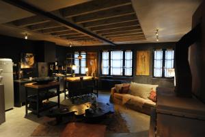 Et opholdsområde på duRuby - Chambre de Luxe & Suite
