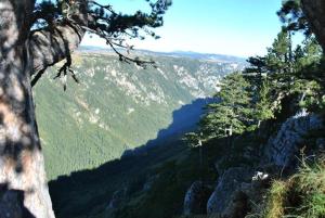 Paesaggio naturale nelle vicinanze dell'affittacamere