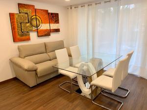 Posezení v ubytování Apartment Fañabe Mareverde