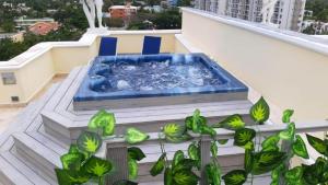 Gallery image of One bedroom apartement with sea view jacuzzi and furnished terrace at Boca Chica in Boca Chica