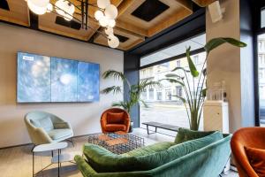 Posezení v ubytování Novotel Parma Centro