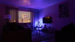 Μια τηλεόραση ή/και κέντρο ψυχαγωγίας στο Apartment Rovakatu D28 +8 φωτογραφίες