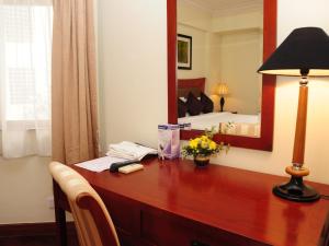 Ένα ή περισσότερα κρεβάτια σε δωμάτιο στο Riverside Serviced Apartments +53 φωτογραφίες