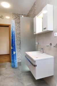 Een badkamer bij Apartman Gilan