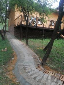 Κήπος έξω από το Serenity Guesthouse