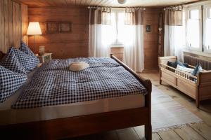Postel nebo postele na pokoji v ubytování Nostalgie Bed & Breakfast Chrämerhus