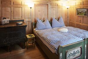 Postel nebo postele na pokoji v ubytování Nostalgie Bed & Breakfast Chrämerhus