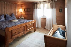 Postel nebo postele na pokoji v ubytování Nostalgie Bed & Breakfast Chrämerhus