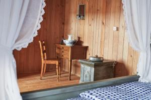 Postel nebo postele na pokoji v ubytování Nostalgie Bed & Breakfast Chrämerhus