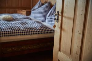Postel nebo postele na pokoji v ubytování Nostalgie Bed & Breakfast Chrämerhus