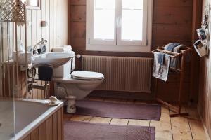 Koupelna v ubytování Nostalgie Bed & Breakfast Chrämerhus