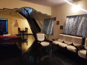 Posezení v ubytování Happy Buddha Homestay