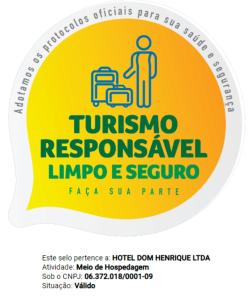 Timóteo的住宿－Hotel Dom Henrique，提华纳补偿续展豪华轿车的海报