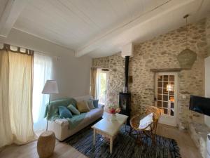 Posezení v ubytování Porte de Provence - Gorge de l'Ardèche