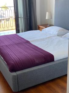 Letto o letti in una camera di Hotel Homey Kobuleti