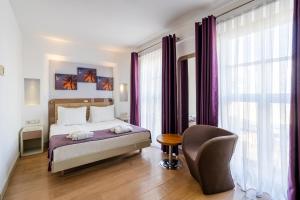 Puding Hotel客房内的一张或多张床位