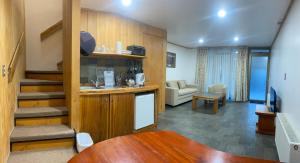 Kuchyň nebo kuchyňský kout v ubytování Hotel Costanera Pucón